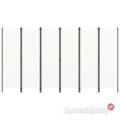 vidaXL Parawan 6panelowy biały 300 x 180 Warszawa
