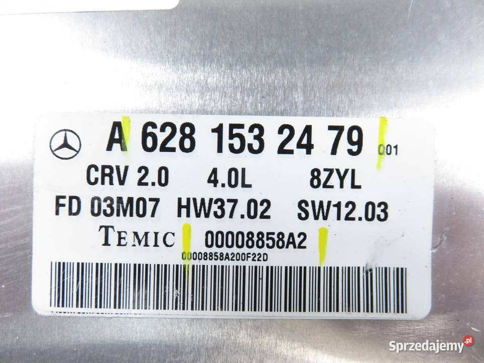 STEROWNIK MERCEDES W220 S 400 CDI 6281532479 sprzedam