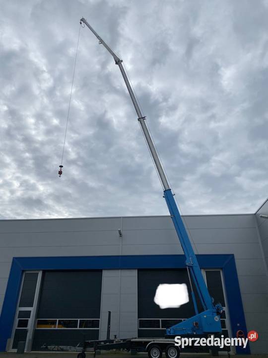 Żuraw Ciesielski dźwig dekarski Bocker AHK 25800 Rok produkcji 2009 wielkopolskie Kościan