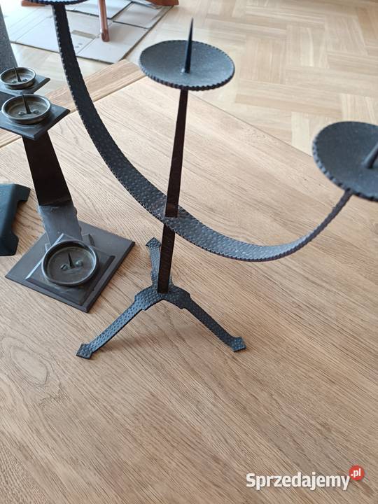 Ładne stare świeczniki vintage Warszawa