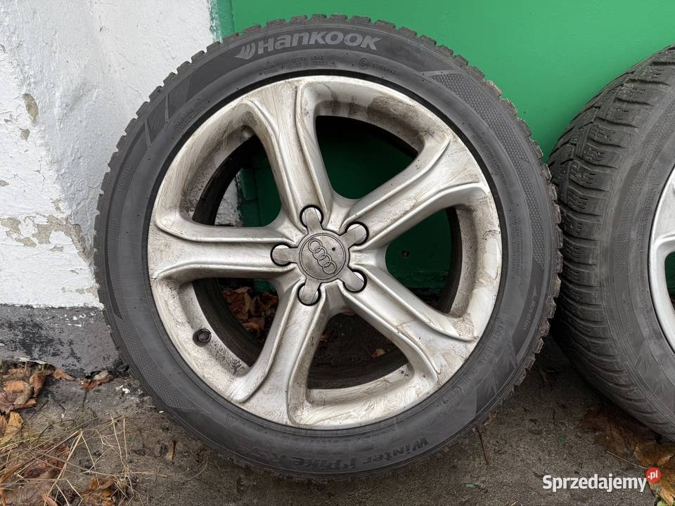 Alufelgi z oponami zimowymi Hankook Winter iPike śląskie Zabrze sprzedam