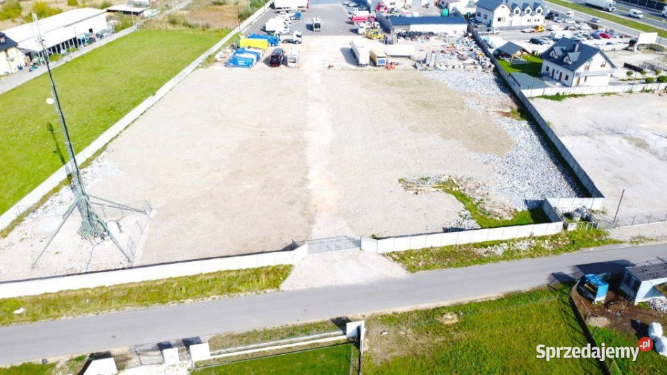 Wynajmę działka Bilcza 2000m2 asfalt Wynajem