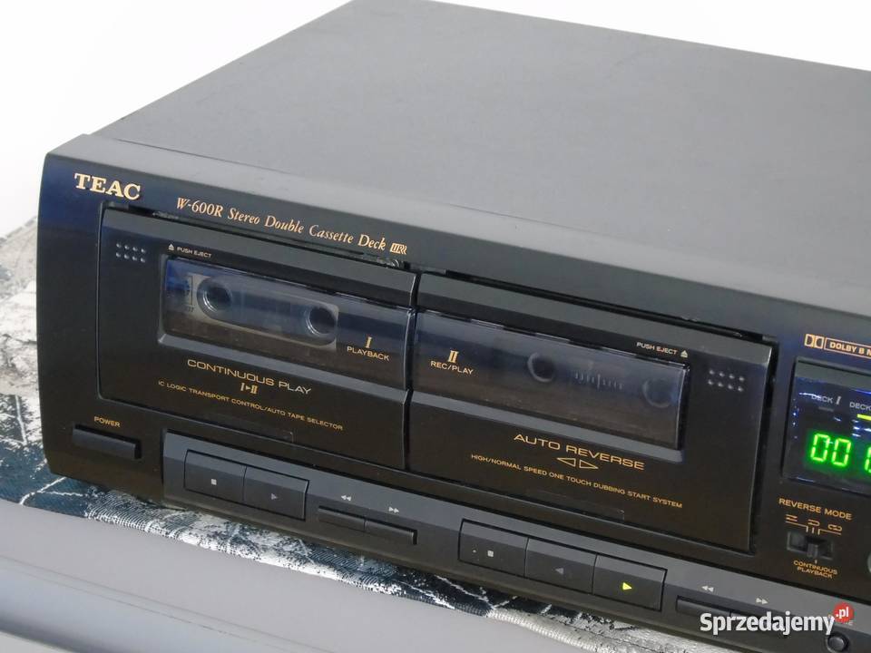 Magnetofon TEAC W600R ładny WYSYŁKA