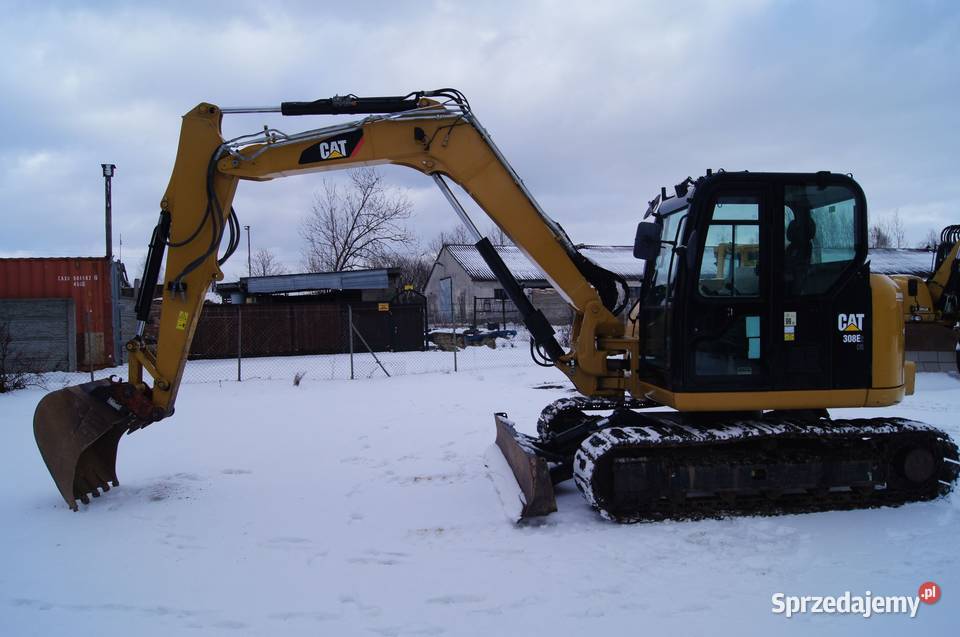 Koparka gąsienicowa CAT 308E2 CR Koparki dolnośląskie