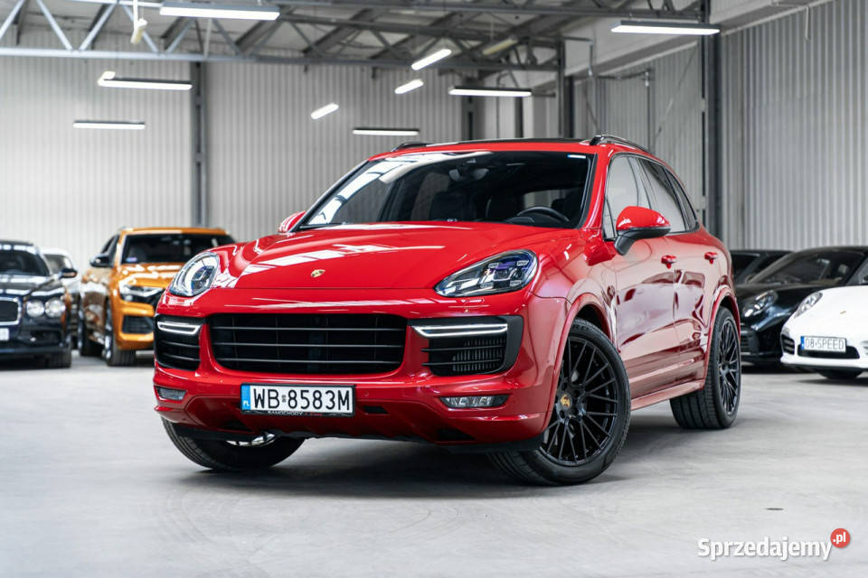 Porsche Cayenne GTS GTS Salon Polska elektryczne lusterka Samochody osobowe Węgrzce sprzedam