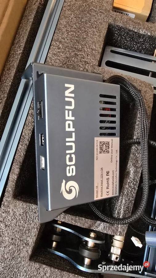 Sculpfun S9 Airasist soczewka Warszawa