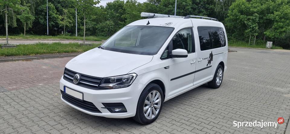 Volkswagen Caddy Kamper Tramper Beach Westfalia elektryczne lusterka Gdańsk sprzedam