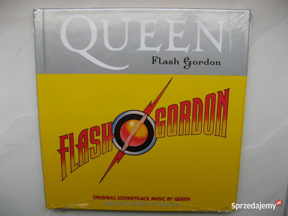 Queen Flash Gordon CD książkaNowe Poznań sprzedam