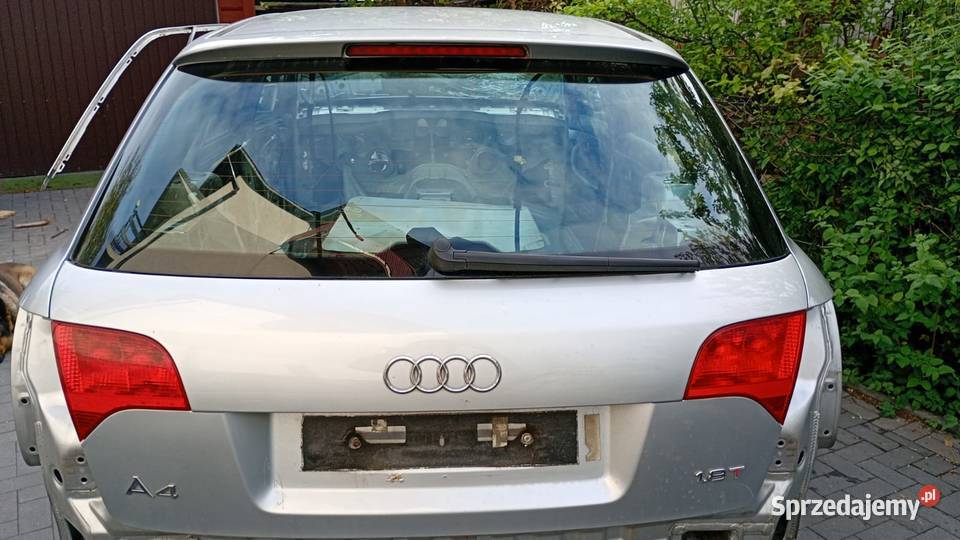 Klapa Bagażnika Audi A4 b7 avant s line lubelskie Chełm