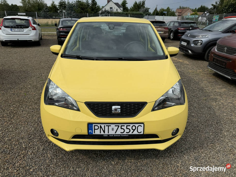 Seat Mii klima zarejestrowany 40 I 2011 czujnik zmierzchu Zbąszyń sprzedam