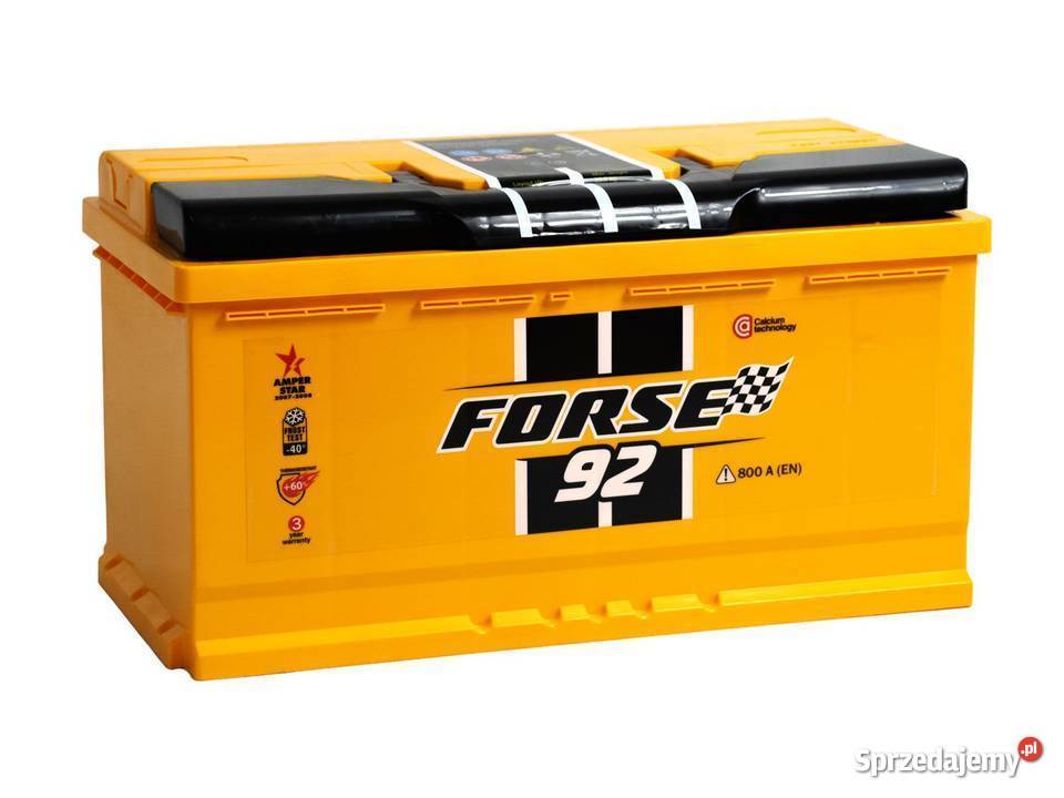 Akumulator Westa Forse 92Ah800A Olsztyn sprzedam