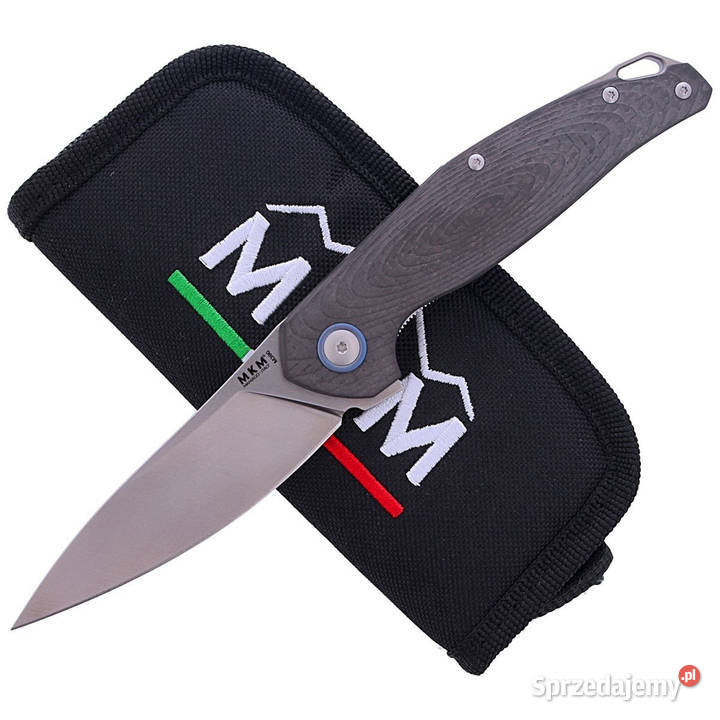Nóż składany MKM Goccia Carbon Fiber Satin M390 Warszawa