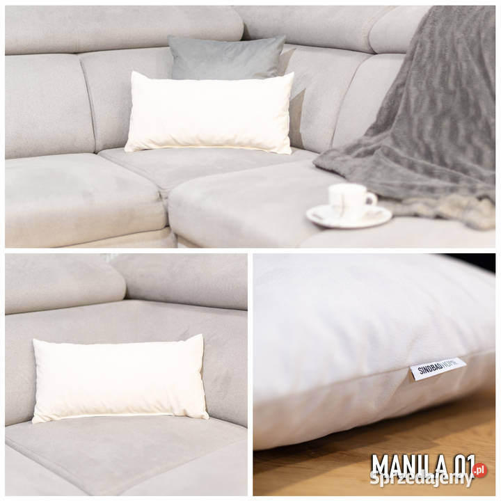 PODUSZKA WELUROWA DEKORACYJNA Z WYPEŁNIENIEM Białystok sprzedam