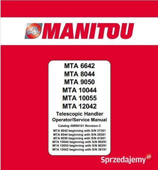 Manitou MTA6642 MTA8044 10044 10055 12042 Kielce