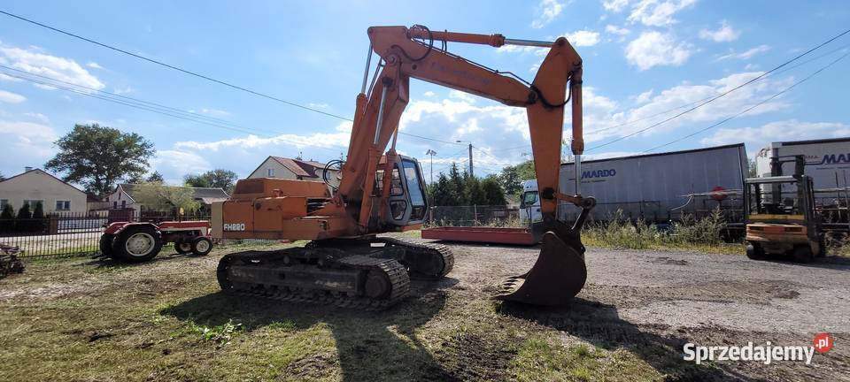 Koparka gasienicowa Fiat Hitachi FH220 zamiana Rok produkcji 1994 Nowy Korczyn