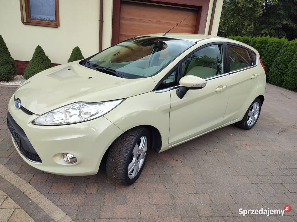 Ford Fiesta MK7 125 Benzyna Ghia Titanum Jasne elektrochrom. lusterko wst. Fiesta Turek