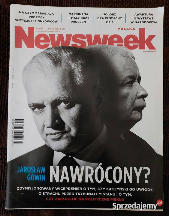 Newsweek Polska 62022 Pozostałe Wrocław sprzedam