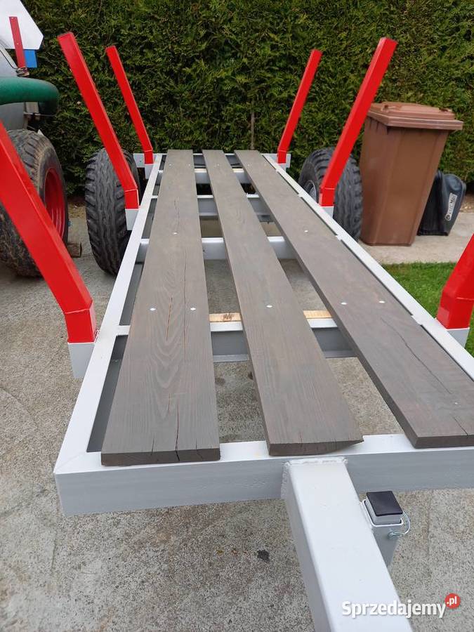 Przyczepa na drzewa kłonicowa palet Gilowice
