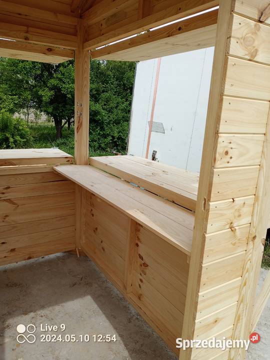 Budka handlowa drewniana Solec nad Wisłą