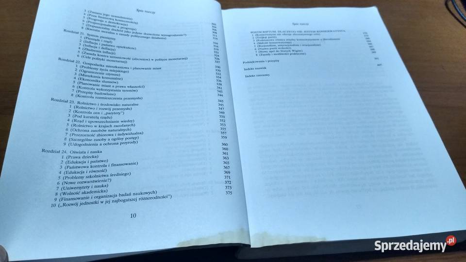 Konstytucja wolności Friedrich August von Hayek