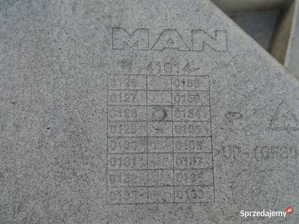 MAN TGL TGM 2021 TG3 ZDERZAK PRZÓD PRZEDNI Bieleń