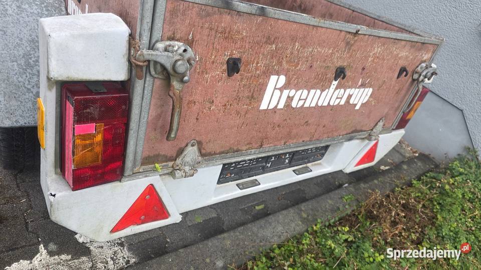 Sprzedam przyczepkę samochodowa marki Brenderup 500kg kujawsko-pomorskie Bydgoszcz