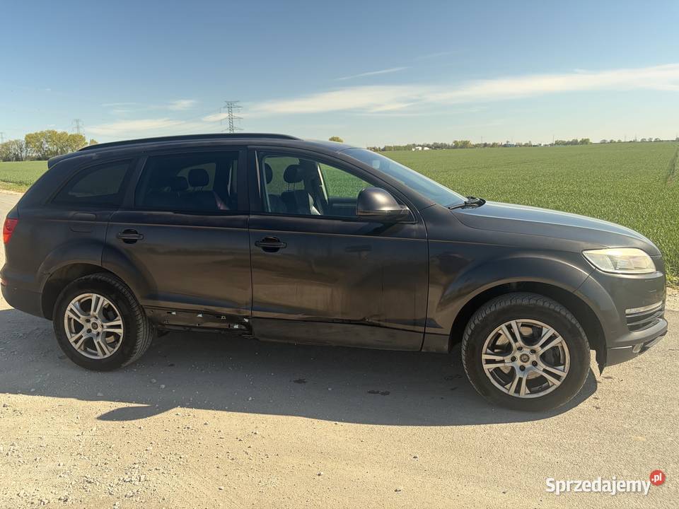 AUDI Q7 2007 30 TDI uszkodzony wielkopolskie Poznań