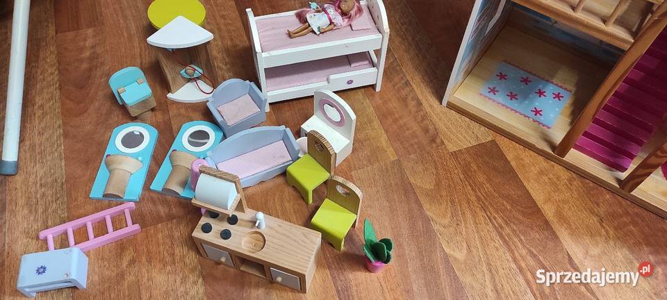 Duży domek lalek z meblami Częstochowa