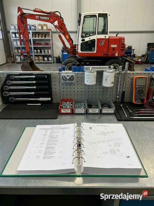 Terex Schaeff HML30 seria E 1987R KATALOG CZĘŚCI Gdańsk