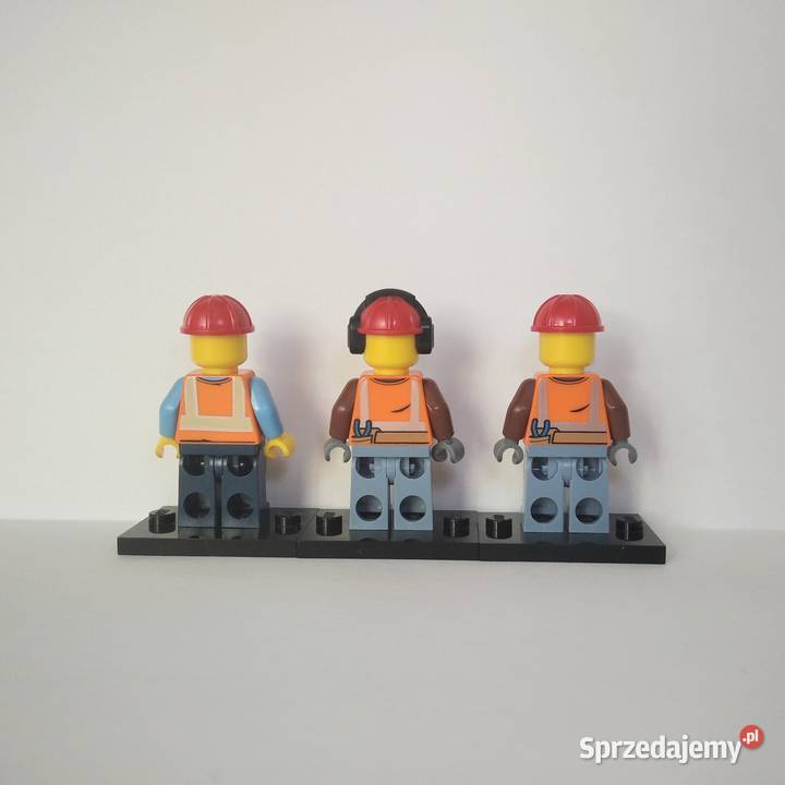 Lego City robotnicy pakiet 3 figurek 14
