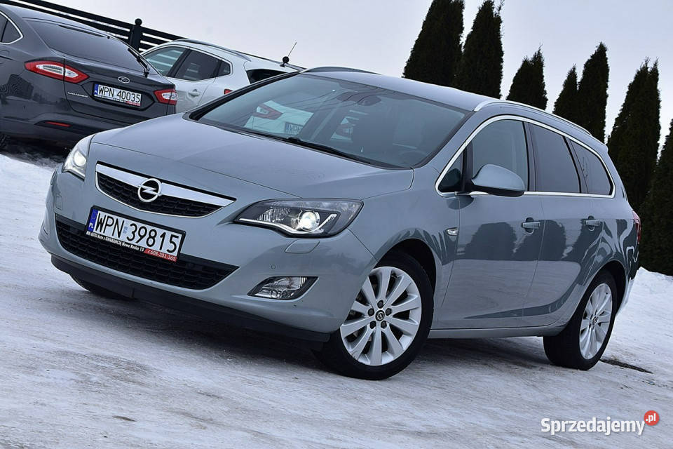 Opel Astra 14T 140 Led Xenon Navi Gwarancja J mazowieckie Nowe Kucice