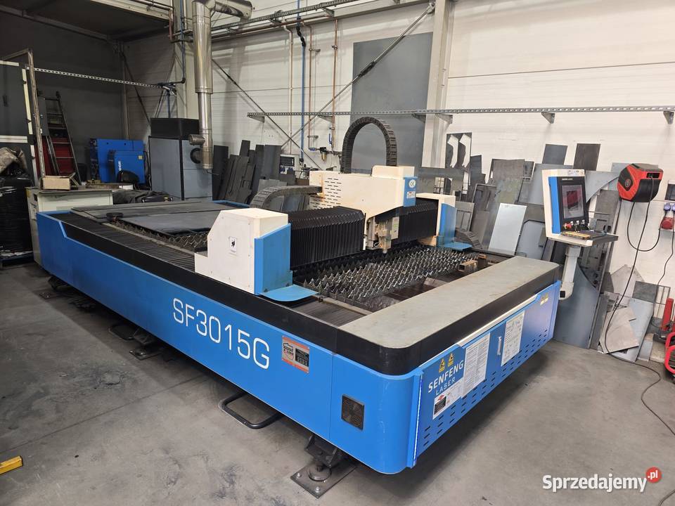 Wycinarka laserowa SENFENG 3015G 3kW używana wielkopolskie Luboń sprzedam