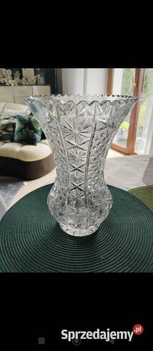 Wazon kryształowy Porcelana i szkło
