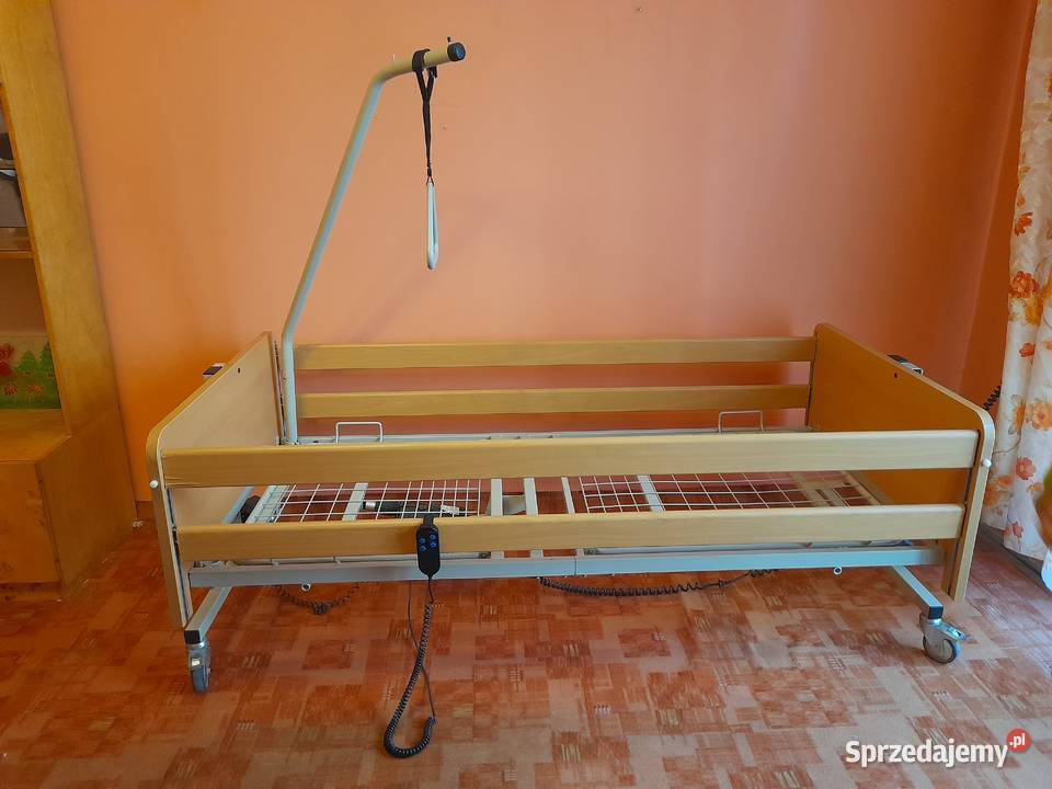 Łóżko Rehabilitacyjne Elektryczne AKS na pilota Warszawa sprzedam