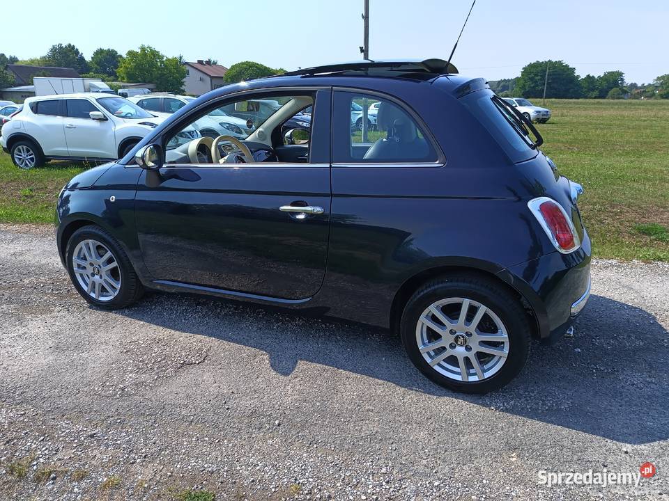 Fiat 500 turbo 900cc SZYBER DACH Hatchback Podkonice Miejskie