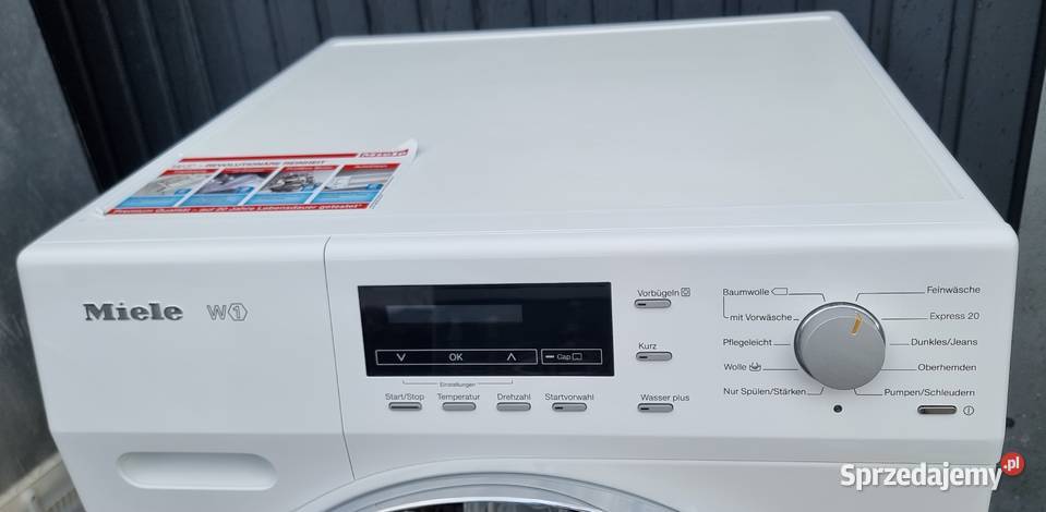 Pralka Miele W1 WKE 130 WPS 8 1600obr CapDos dolnośląskie Wrocław sprzedam
