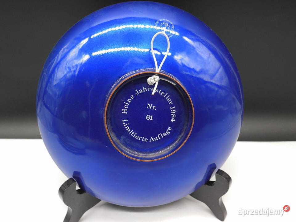 Emaliowany talerz świąteczny Studio Steinbck Porcelana i szkło Raszków