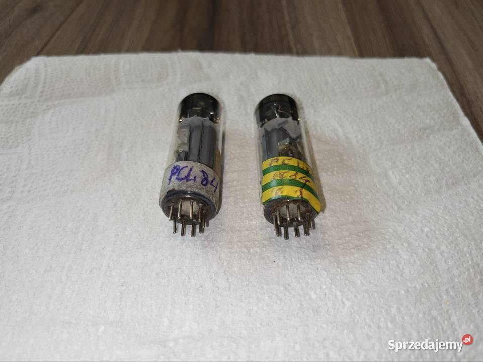 Lampy elektronowe PCL84 sparowane 2 Radziechowy