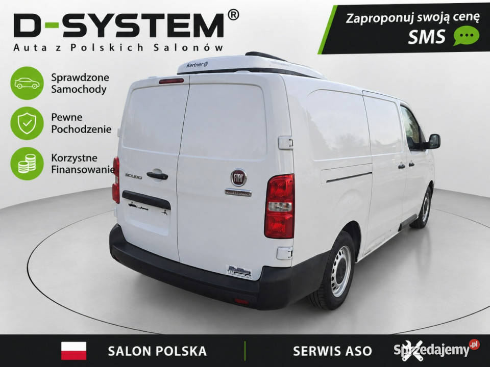Fiat Scudo 23r LONG Furgon fvat Chłodnia Białystok