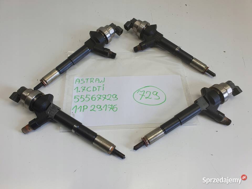 WTRYSKIWACZ Opel Zafira B Astra J 17 CDTI wtrysk