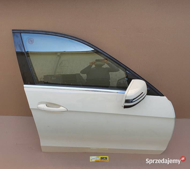 EKLASA W212 DRZWI PRAWE PRAWY PRZÓD KOMPLETNE Trzciel