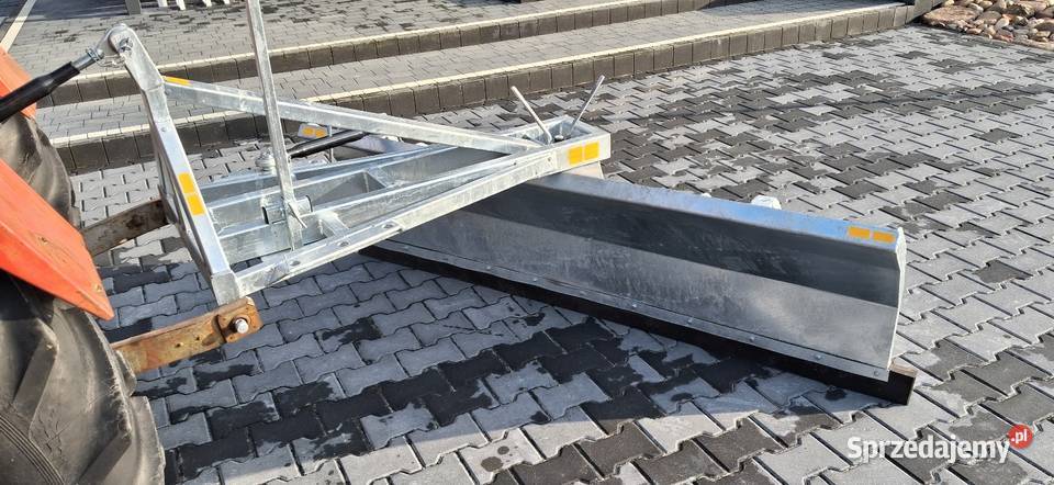 Pług do śniegu solidny w ocynku do c 330 zetor Wysoka Głogowska