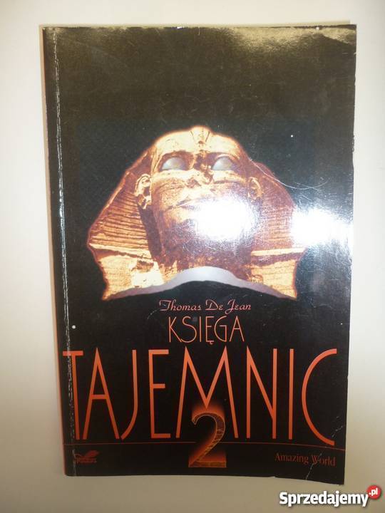 KSIĘGA TAJEMNIC THOMAS DE JEAN Białystok