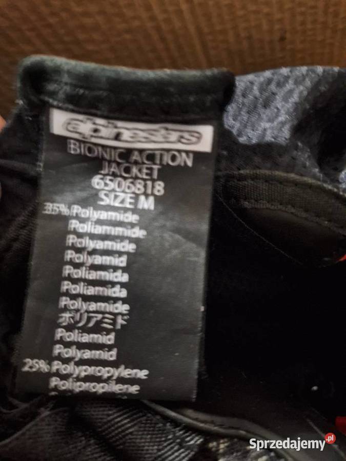 Zbroja alpinestars bionic r M nie fox fly leatt łódzkie Pabianice
