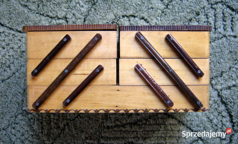 Drewniany niezbędnik pamiątka z Krakowa Kraków sprzedam