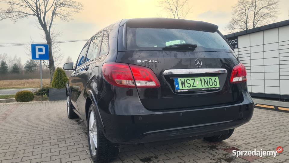 Mercedes b250e elektryczny 55 przebiegu Klasa B Żerdź