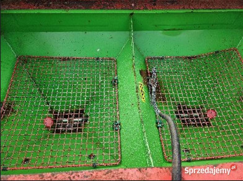rozsiewacz do nawozów dwutalerzowy Unia brzeg Maszyny rolnicze Posądza