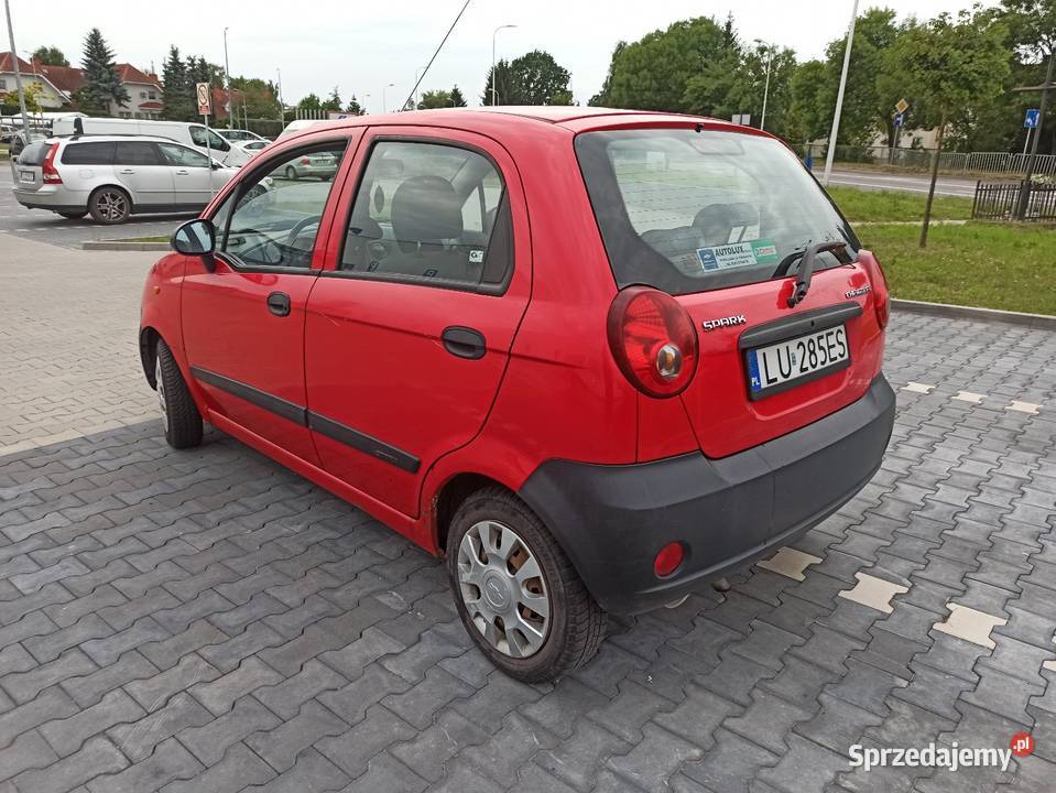 Chevrolet Spark Matiz 2007 08 benzyna elektryczne szyby lubelskie Lublin