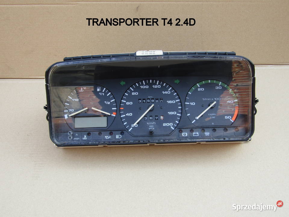 LICZNIKZEGARY VOLKSWAGEN TRANSPORT T4 24D Mysłaków sprzedam