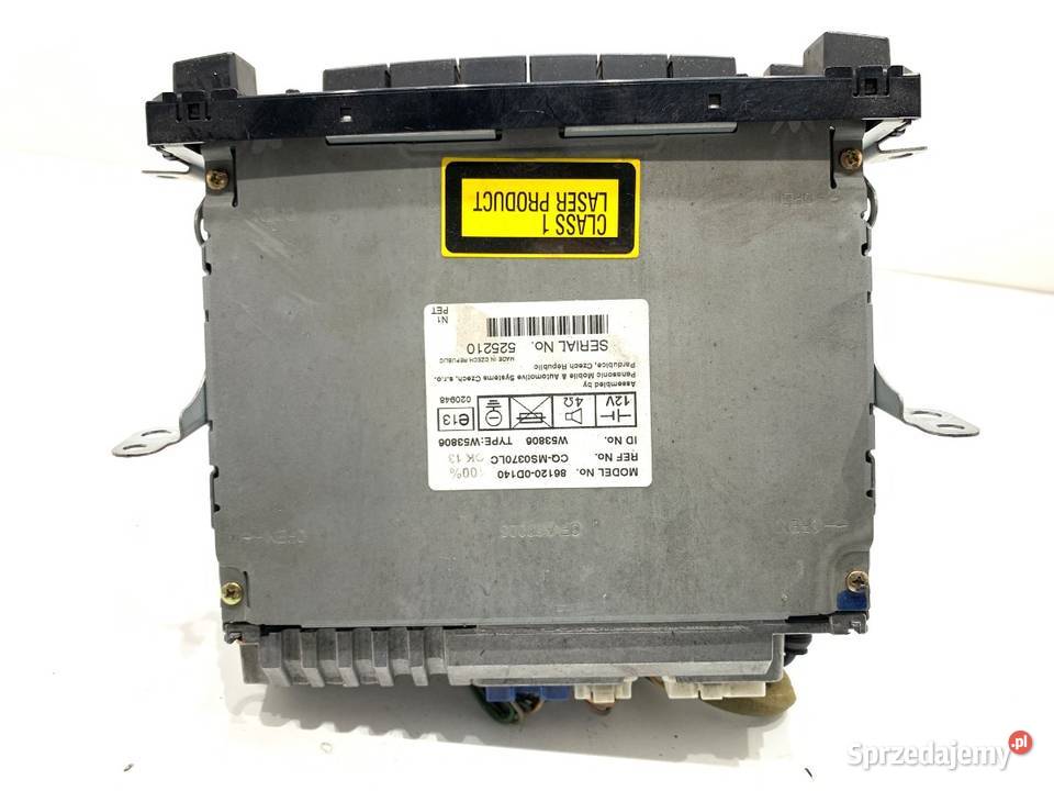 RADIO TOYOTA YARIS I 861200D140 9905 ODTWARZACZ